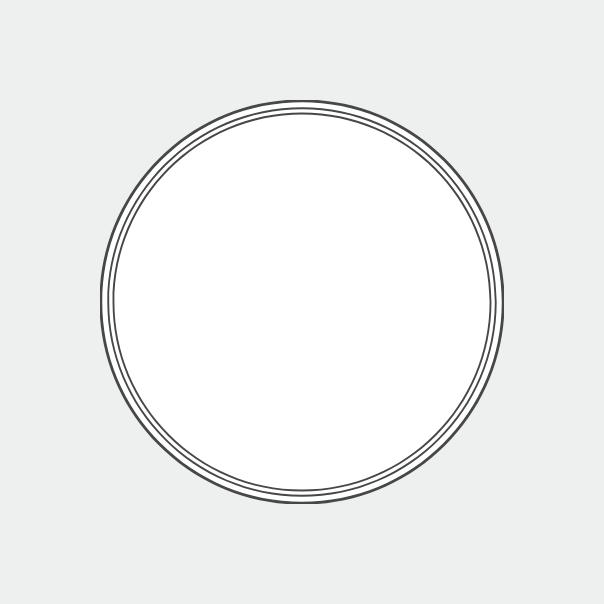 Round Dining Tables Outline Image