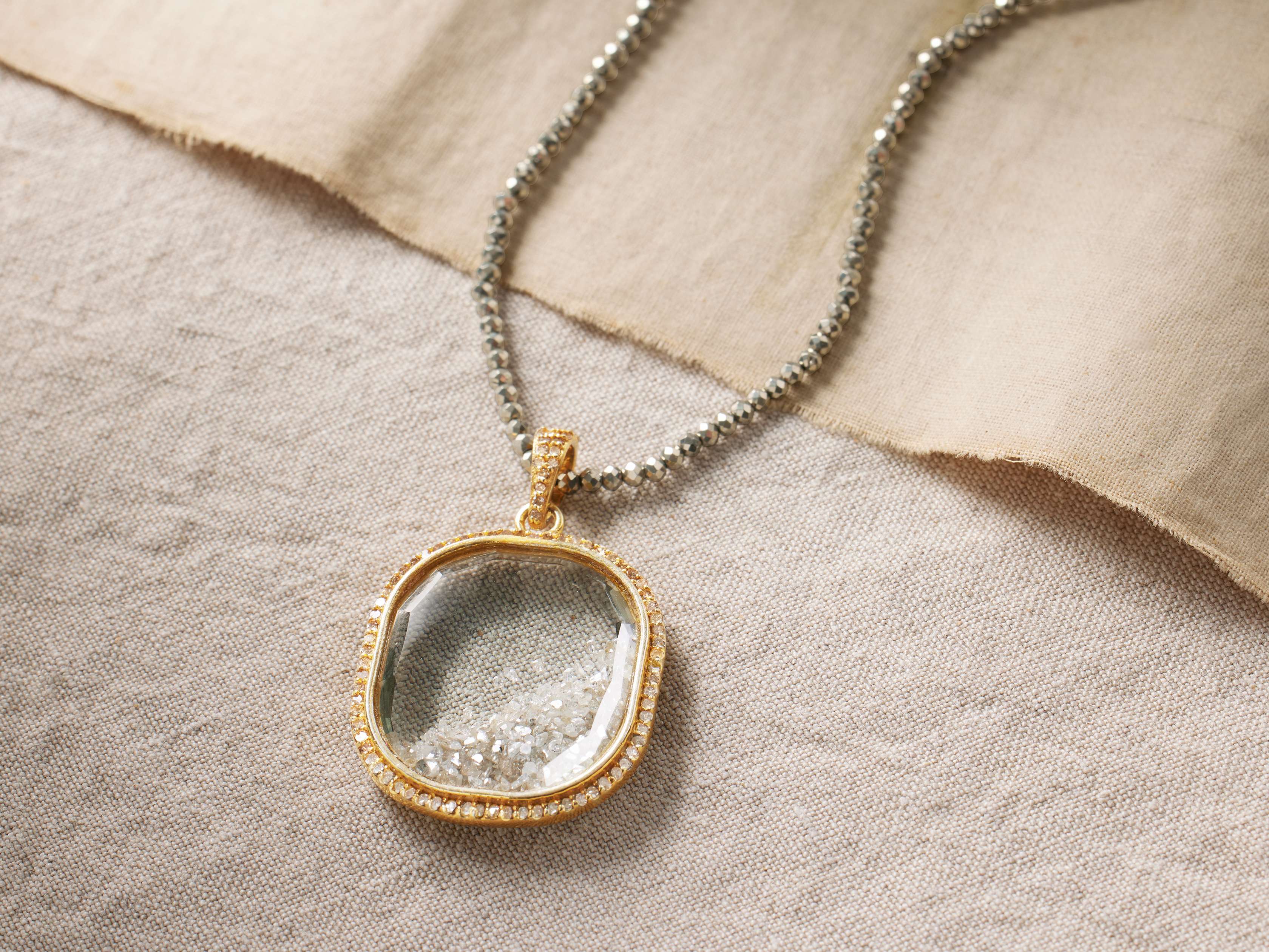 Diamond Shaker Cush Necklace – Arhaus